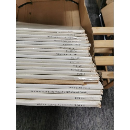 284 - Quantity of 37x Express art books on various artists each book contains a selection of plates, artis... 