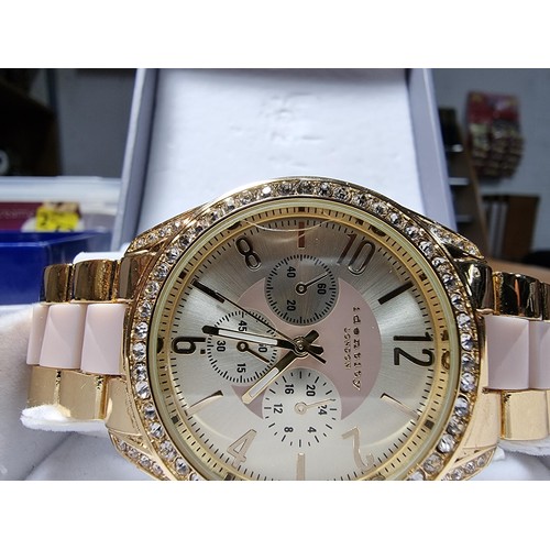 321 - A quantity of watches along with a quantity of costume earrings to include a a genuine Tissot sea st... 