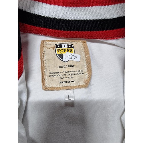 242 - A Manchester Reds (Man Utd) 1978/79 track top by TOFFS (The old fashioned football shirt co) Size L,... 