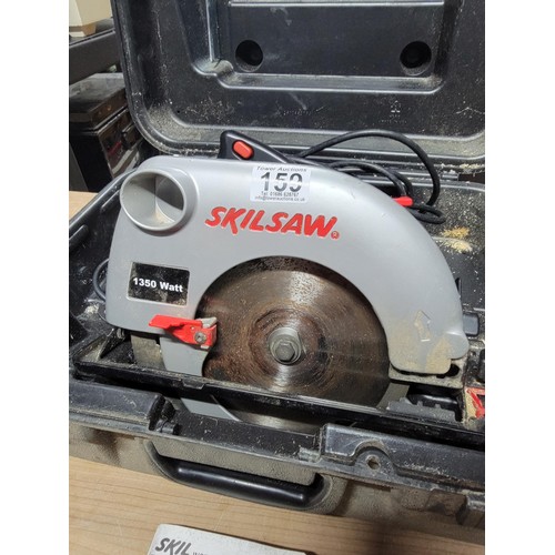 159 - Skil circular Saw 1350w in original case complete with instructions