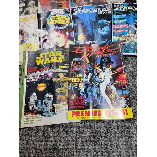 221 - Collection of 46x magazines inc Star Wars, Return of the Jedi original 1980's magazines issued when ... 