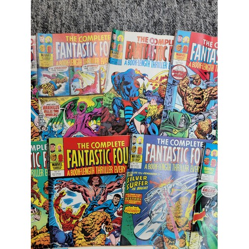 222 - Collection of vintage comics from the 1970's inc 23x copies Fantastic Four comic numbers range from ... 