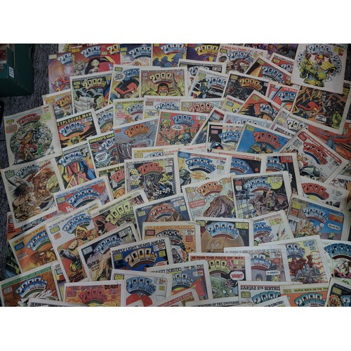 230 - Collection of 23x 2000AD annuals 1978/1990 with Judge Dredd and all 3 of the Starlord annuals issued... 