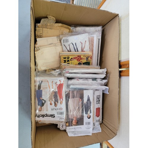 42 - Large quantity of sewing patterns by various makes