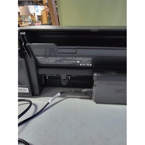 71 - Cannon Pixma MG3050 printer scanner along with a complete black and colour as new cartridges