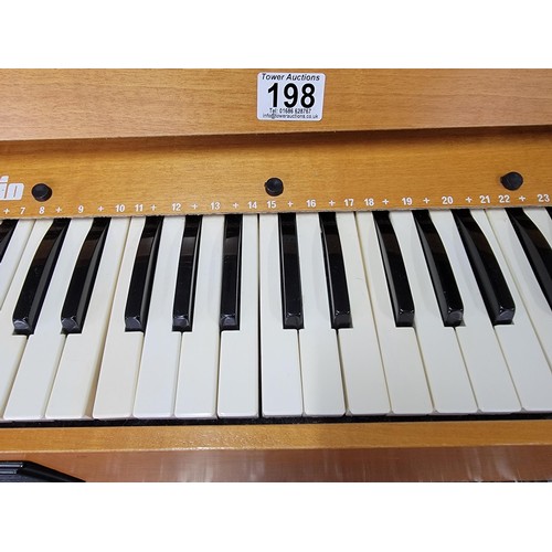 198 - Busilacchio organ in full working order missing stand