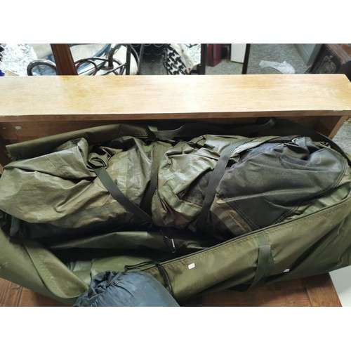 126A - 2 man fishing bivvy in bag complete along with a Summit outdoor leisure sleeping bag