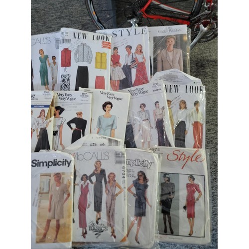 42 - Large quantity of sewing patterns by various makes