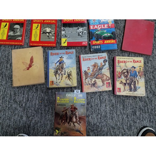 12 - A large comprehensive collection of approx 80x Eagle and Eagle related books/Annuals. Virtually all ... 