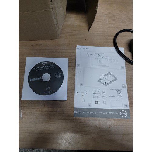 110 - Boxed Dell E2016H as new 19