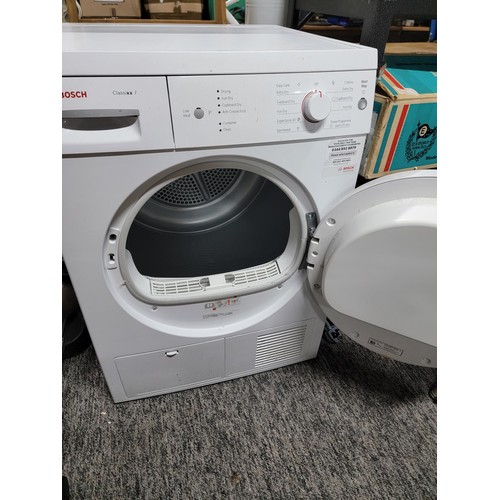 Modern Bosch Classixx 7 condenser tumble dryer 7kg sensor drying