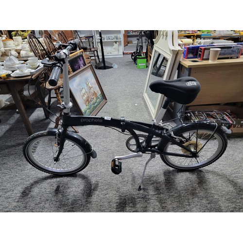 194 - Good quality Prophet folding city bike in good order, 7 speed, RRP £599