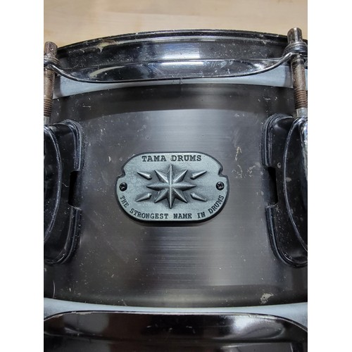 206 - Good quality snare drum by Tama drums, along with a Paiste 101 cymbal