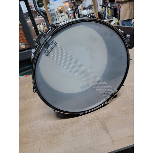 206 - Good quality snare drum by Tama drums, along with a Paiste 101 cymbal