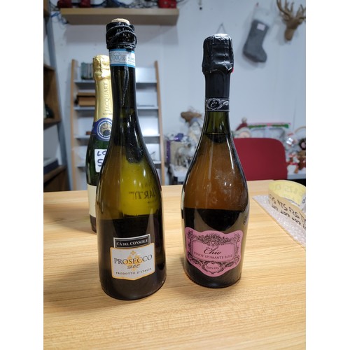 519 - 6x bottles of vintage sealed wine inc Jacquart Champagne, Barsac tanners wines, Rheinhessen 1990, M&... 