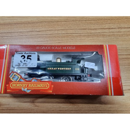 35 - A boxed Hornby R333 GWR Holden tank locomotive 101, original box and liners, had a test run and in g... 