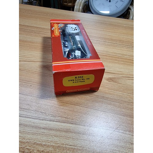 35 - A boxed Hornby R333 GWR Holden tank locomotive 101, original box and liners, had a test run and in g... 