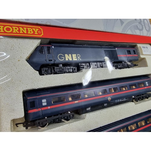 38 - An as new Hornby R2000 GNER 125 HST out of the flying Scotsman diesel train pack with its original b... 