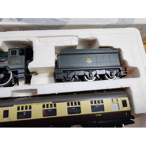 39 - A limited edition Hornby R2364M Torbay express train pack, with COA 438/1500 Morlais Castle locomoti... 