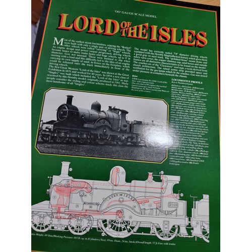 42 - A limited edition boxed Hornby R795 Lord of the Isles locomotive and tender train pack, 3GWR CLEREST... 