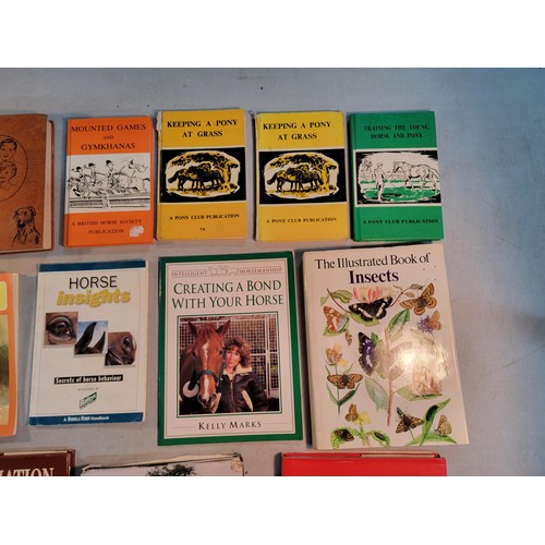 71 - Quantity of equine books including Horse owners manual, Horse Talks, keeping a pony at grass etc