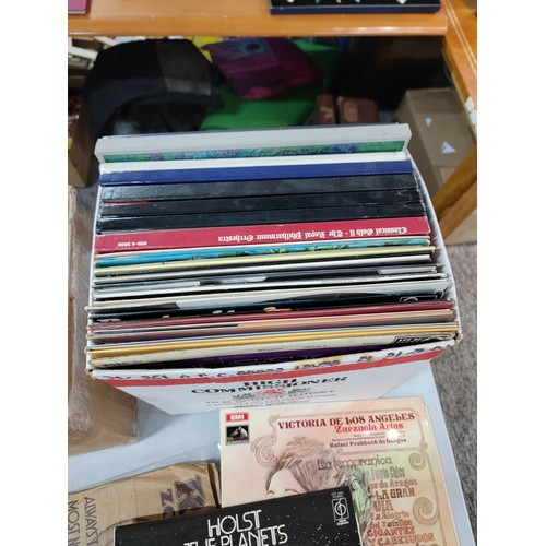 81 - Large quantity of classic LP's and 78's inc box sets, Strauss, Beethoven, Jim Reeves, Royal Philharm... 