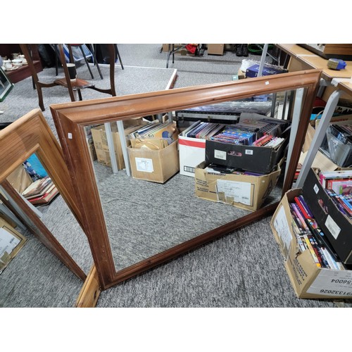 83 - Quantity of 5x good quality framed mirrors inc 3x wooden framed mirrors, 2x metal scroll framed mirr... 