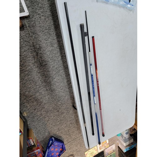 85 - 3x pole fishing rods inc a Dam fishing pole