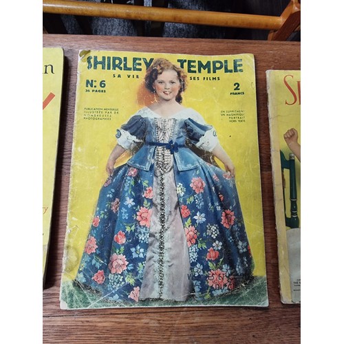 345 - 3x rare early Shirley Temple books NO. 1771, No. 6 & No. 1716 from the 1940's all in good looked aft... 