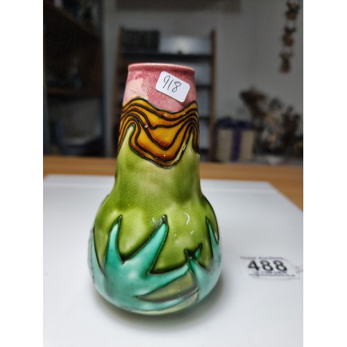 240 - Vintage Mintons Secessionist Art Nouveau vase No.42 In good condition a small nibble to top rim and ... 