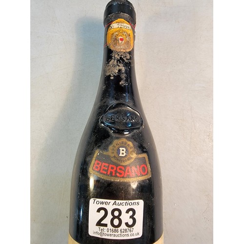 283 - Vintage bottle of Borolo red wine 1983, always stored correctly