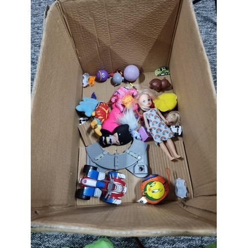 77 - A box of children's toys including 