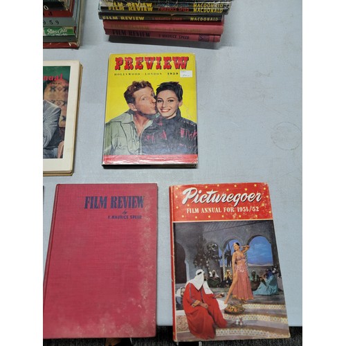 106 - Collection of 41x vintage film annuals and books mainly from the 1940's - 1960's inc Film Review, Fi... 