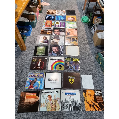 10 - A collection of 28x LP vinyl records with a list provided (see photos).