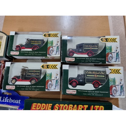 11 - A collection of 16x diecast model vehicles to include 7x Eddie Stobart lorries and vans 4 which are ... 