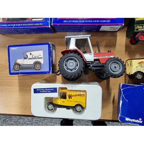 11 - A collection of 16x diecast model vehicles to include 7x Eddie Stobart lorries and vans 4 which are ... 