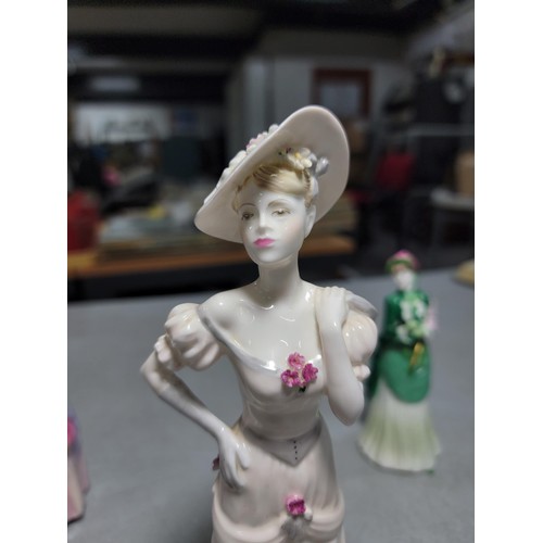 305 - 3 figurines to include Coalport 