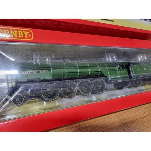 38 - A rare Hornby R3207 LNER Class P2 2-8-2 Cock O The North locomotive and tender. Brand new in box and... 