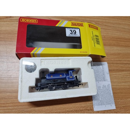 39 - A brand new and boxed Hornby R2672 Caledonian railways pug saddle tank and locomotive 272 complete w... 