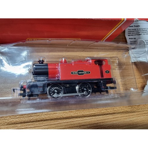 43 - A boxed as new Hornby R531 0-4-0 industrial tank locomotive King George V, boxed in near mint condit... 