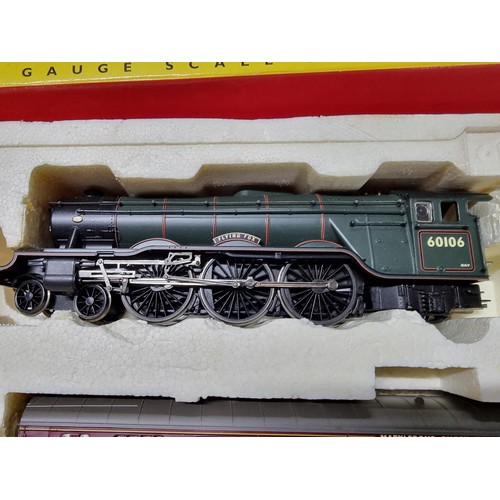 49 - A boxed as new Hornby R2195M limited edition The Master Cutler train pack Flying Fox Class A3 locomo... 