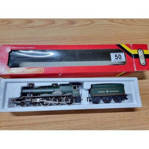 50 - A boxed as new Hornby R761 GWR Hagley Hall locomotive and tender 4930, boxed and in like new conditi... 