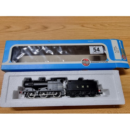 54 - An Airfix 54122-6 class 4F Fowler LMS locomotive and tender 4454, boxed in excellent clean condition... 