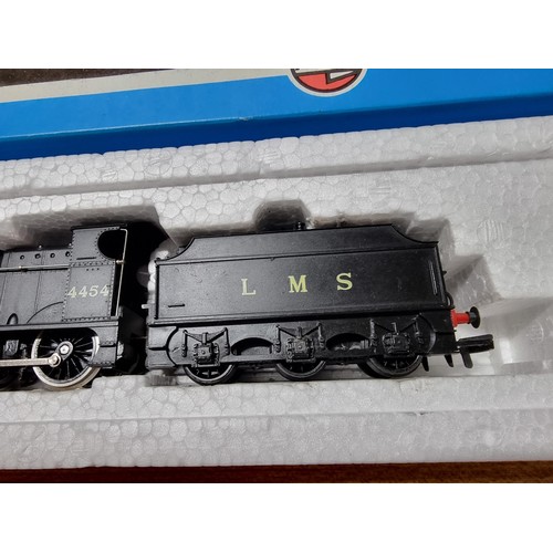 54 - An Airfix 54122-6 class 4F Fowler LMS locomotive and tender 4454, boxed in excellent clean condition... 