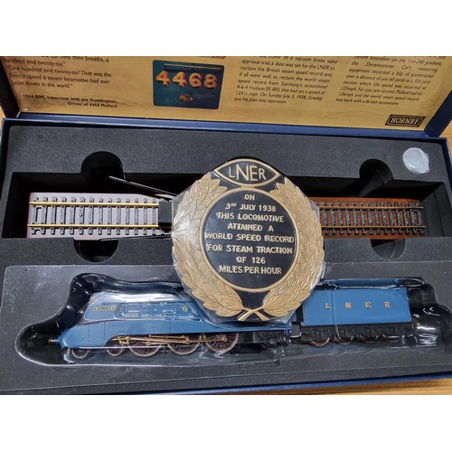 57 - A very rare brand new in box Hornby R3612 Mallard world speed record 80thannirversary presentation s... 