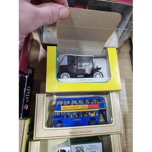 66 - A large collection of 19x as new diecast model vehicles by various makers including Lledo, promoters... 