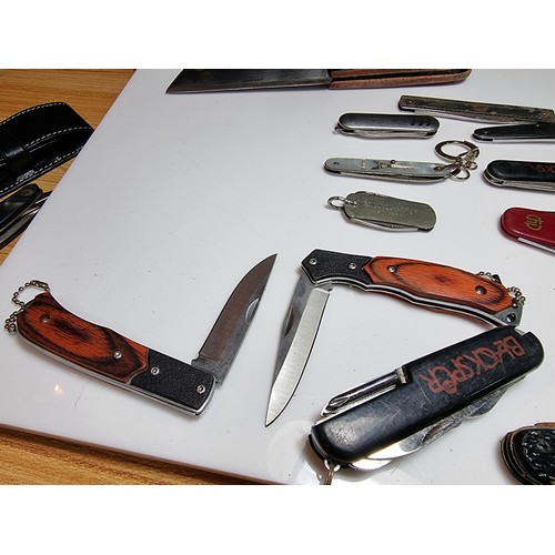 181 - A collection of 13x knives to include 11 folding pen knives to include a good quality German pen kni... 