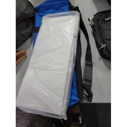 430 - Collection of bags inc Kinzo storage bags, Head holdall, guitar bags etc