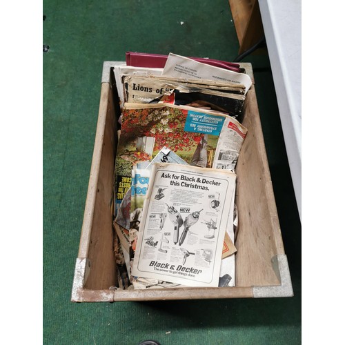 78 - Large quantity of vintage books in 5 boxes inc Religious books, School education books, Farmers Week... 