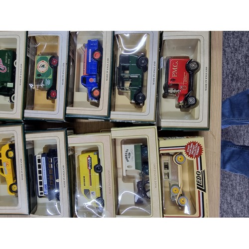 65 - A large collection of 16x diecast model vehicles, all as new by Days gone, Lledo, Promoters, etc.